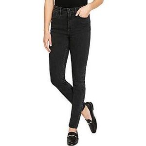 Women Buffalo by David Bitton elastic waist stretch black denim skinny iJeans XL